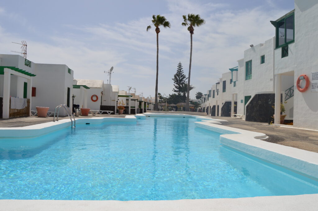 San Fermín holiday apartment with pool near Playa La Peñita in Puerto del Carmen, Lanzarote
